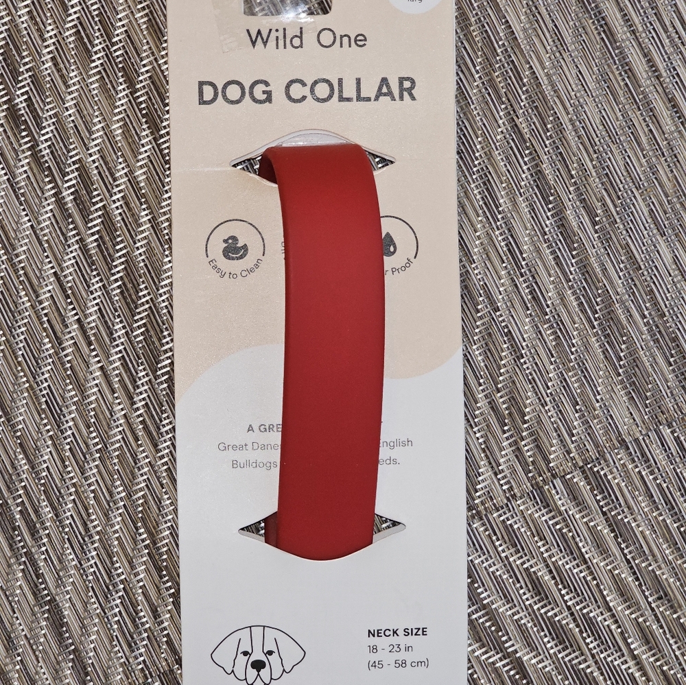 Wild One large dog collar